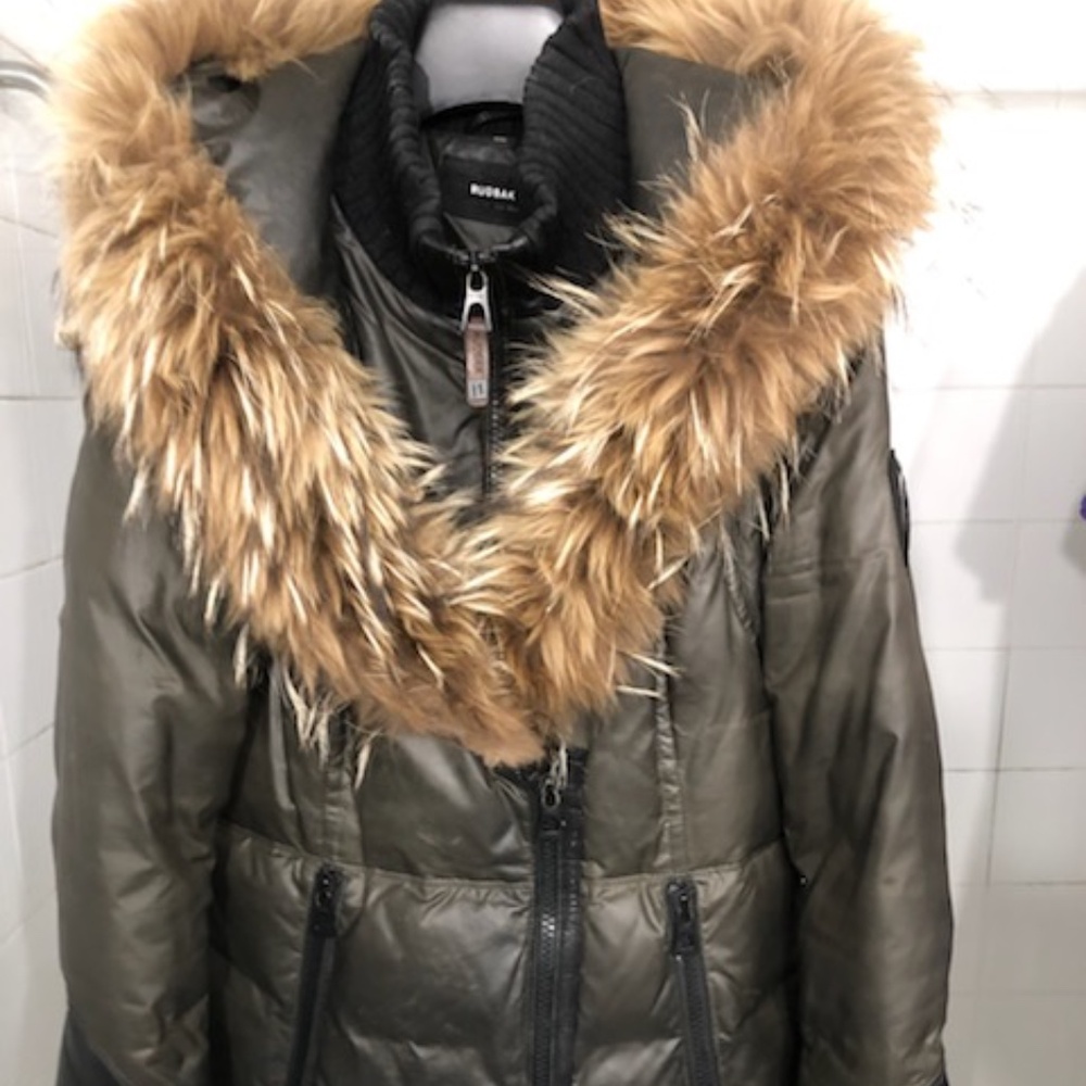 Rudsak Woman’s Downfilled Fur Hood Coat